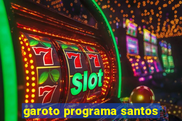 garoto programa santos